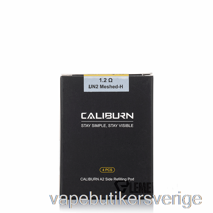 Vape Sverige Uwell Caliburn A2s Ersättningsskidor 1,2 Ohm A2s Pods